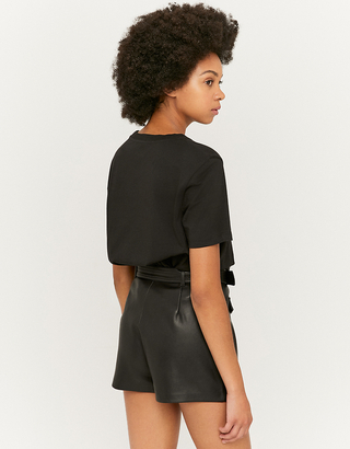 Gonna Pantalone in Pelle Sintetica con Cintura | TALLY WEiJL Online Shop