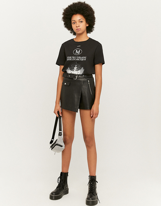 Gonna Pantalone in Pelle Sintetica con Cintura | TALLY WEiJL Online Shop