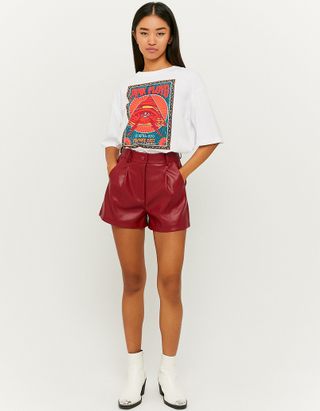TALLY WEiJL, Faux Leather Shorts for Women