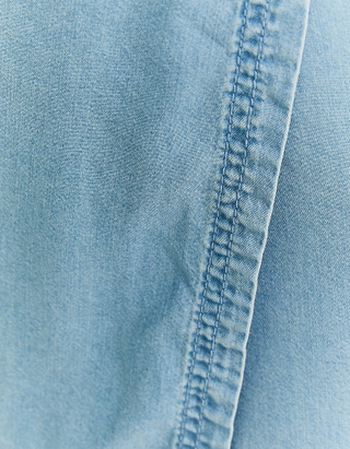 TALLY WEiJL, Jupe-Short Bleue Taille Haute for Women