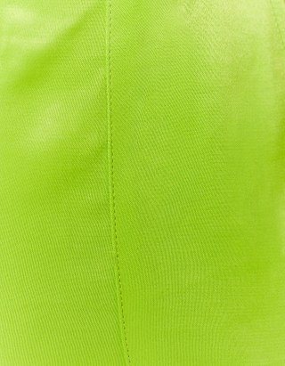 TALLY WEiJL, Green High Waist Satin Shorts for Women