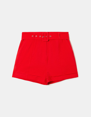 TALLY WEiJL, Schnallen-Mini-Shorts for Women