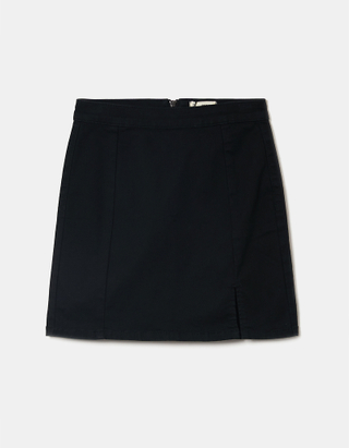 TALLY WEiJL, Black High Waist Denim Skirt for Women