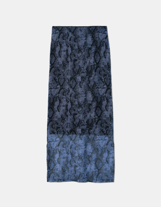 TALLY WEiJL, Blue Maxi Printed Skirt for Women