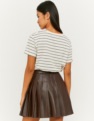 TALLY WEiJL, Faux Leather Mini Skirt for Women