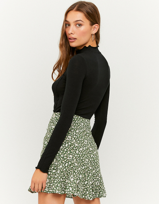 TALLY WEiJL, Floral Print Mini Skirt for Women