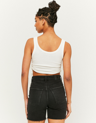 TALLY WEiJL, Cropped Top With Lateral Ruched for Women