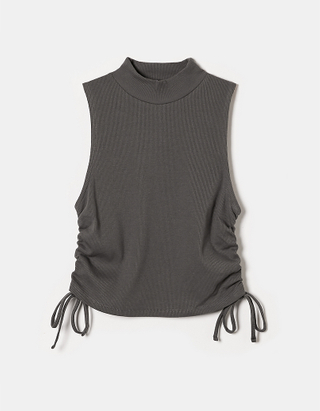 TALLY WEiJL, Ruched Crop Top for Women