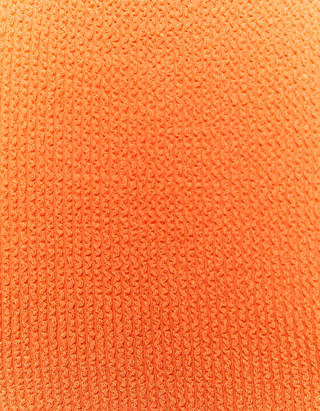 Orangefarbenes Cut Out Neck-Holder Crop Top
