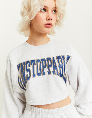 TALLY WEiJL, Bedrucktes Cropped-Sweatshirt for Women