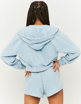 TALLY WEiJL, Front Pockets Zipped Hoodie for Women