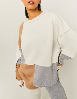 TALLY WEiJL, Colorblock Oversize Sweatshirt for Women