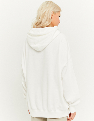 TALLY WEiJL, White  Oversize Hoodie for Women