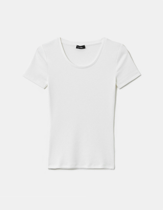 TALLY WEiJL, Biała koszulka Basic for Women