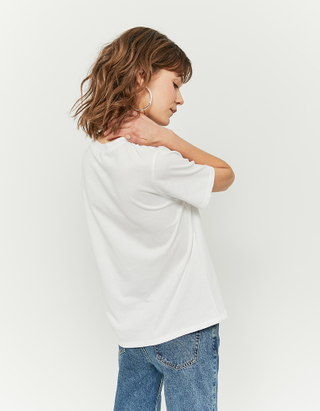 T-Shirt Blanc en Coton Bio