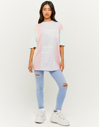 TALLY WEiJL, T-shirt Oversize z nadrukiem for Women