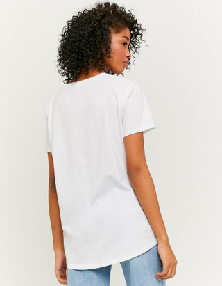 TALLY WEiJL, T-Shirt Ample Blanc for Women