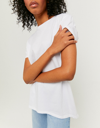 TALLY WEiJL, T-Shirt Ample Blanc for Women