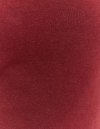 Rotes kurzes Basic T-Shirt