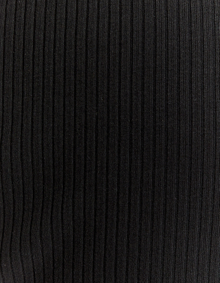 TALLY WEiJL, T-shirt côtelé noir for Women