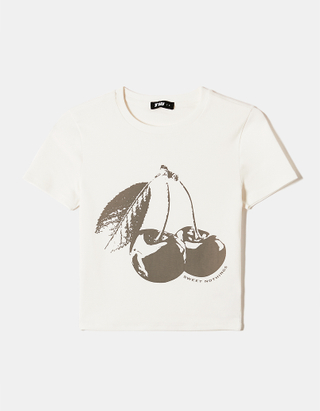 TALLY WEiJL, T-shirt imprimé blanc for Women