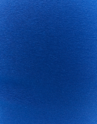 TALLY WEiJL, T-Shirt Bleu Côtelé Basique for Women