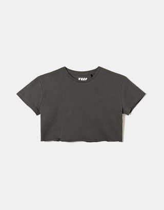 TALLY WEiJL, Cropped Basic T-shirt for Women