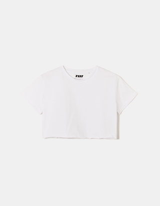 TALLY WEiJL, Cropped Basic T-shirt for Women