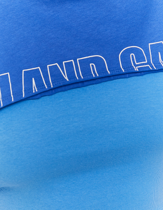 Μπλε Destroy Printed T-Shirt