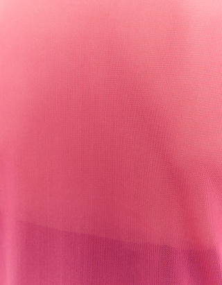 Pink Long Sleeves Crop Top