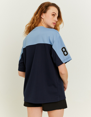 TALLY WEiJL, Oversize bedrucktes Varsity-T-Shirt for Women