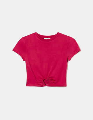TALLY WEiJL, Cropped Cut Out Top for Women