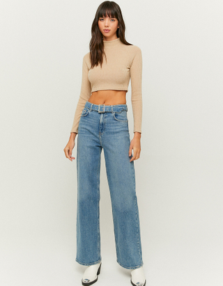 Crop Top Manches Longues