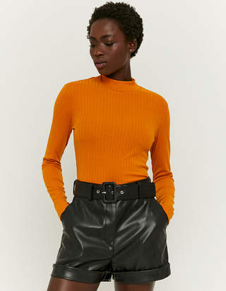 Cropped Roll neck Top | TALLY WEiJL 