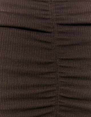 TALLY WEiJL, Brown  Cropped  Plain Top for Women