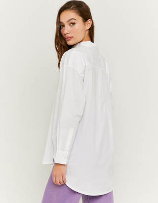 TALLY WEiJL, Chemise Manches Longues Légère Blanche for Women