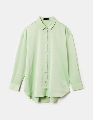 TALLY WEiJL, Chemise Manches Longues Verte for Women