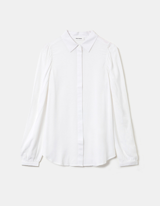 TALLY WEiJL, White Buttoned Loose Shirt for Women