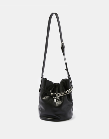 Black Bag With Metallic Chain | TALLY WEiJL