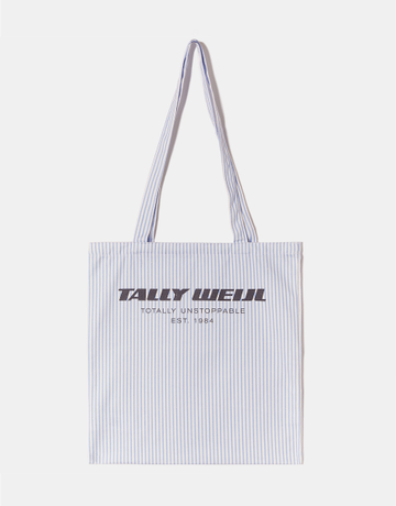 Gestreifte Totebag mit Print | TALLY WEiJL