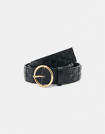 Black Padded Belt | TALLY WEiJL