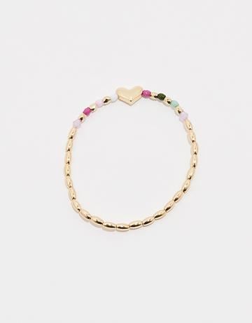 Braccialetto dorato con perle | TALLY WEiJL