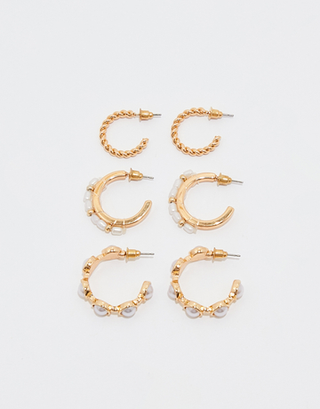 Lot de 3 petites Créoles | TALLY WEiJL