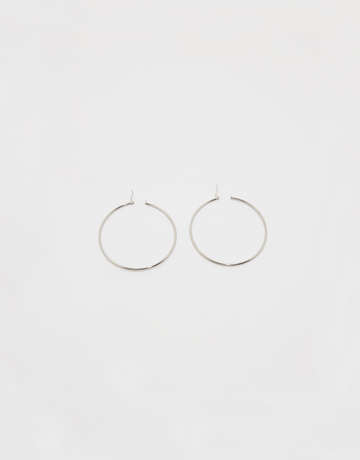 Maxi orecchini a cerchio argento | TALLY WEiJL