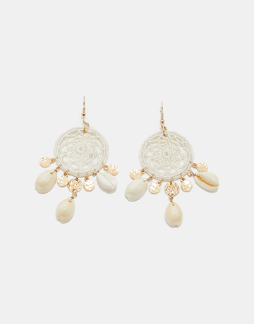 Orecchini pendenti crochet con conchiglie | TALLY WEiJL