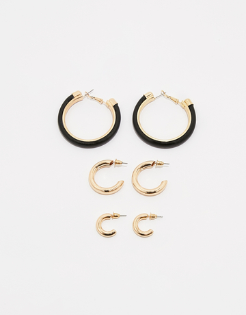 Lot de 3 Paires de Boucles d'Oreilles | TALLY WEiJL