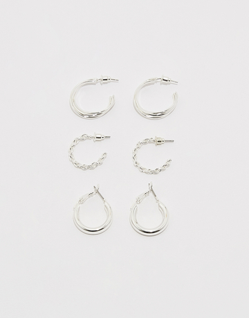 Lot de 3 Paires de Créoles | TALLY WEiJL