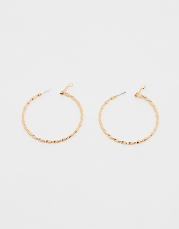 Golden Hoops Earrings | TALLY WEiJL