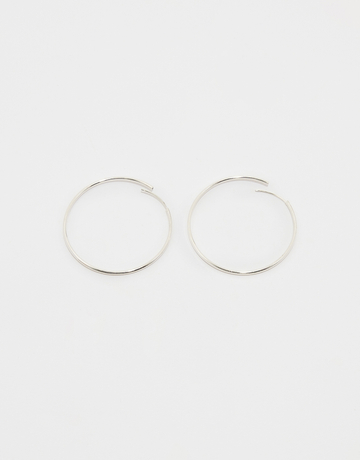 Kleine silberne Creolen | TALLY WEiJL