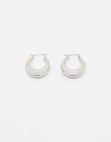 Silberne Creolen | TALLY WEiJL